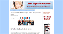 Desktop Screenshot of effortlessenglishlearning.com